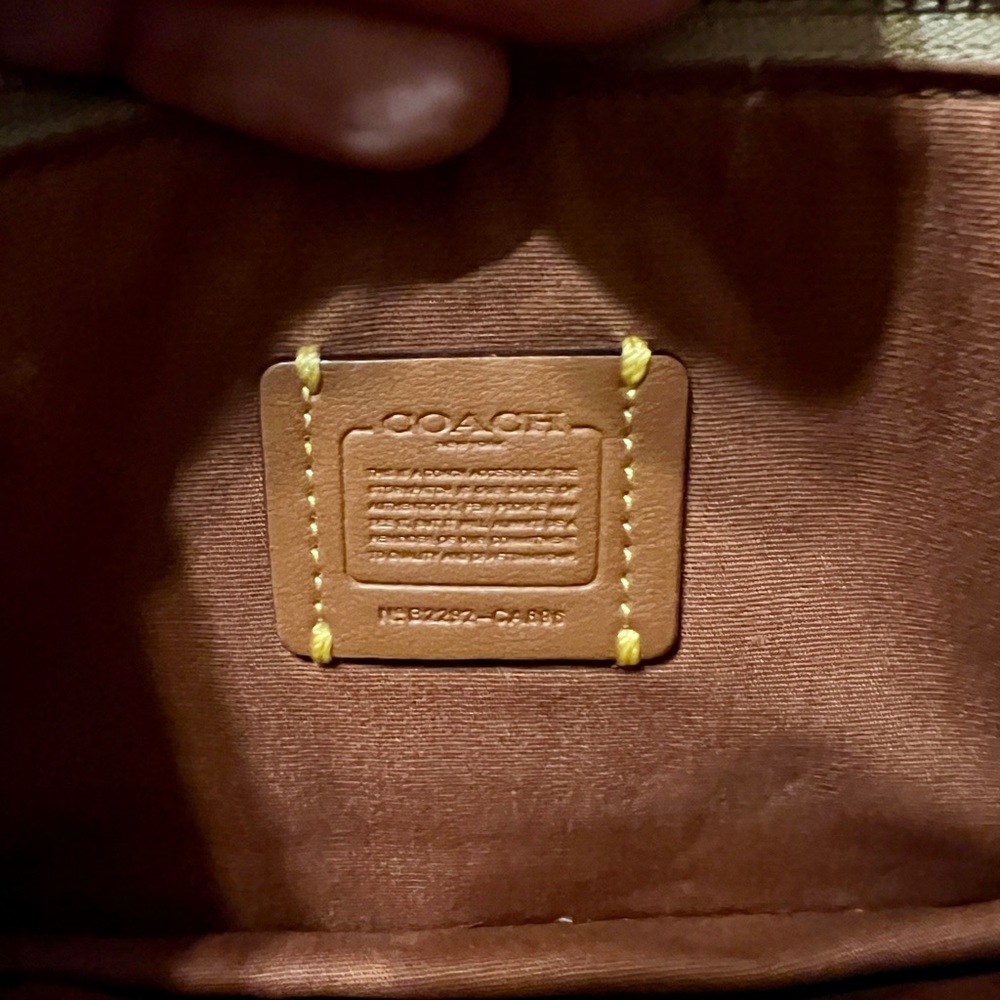 Coach Mini Bag Chain Wallet - Picture 2 of 4